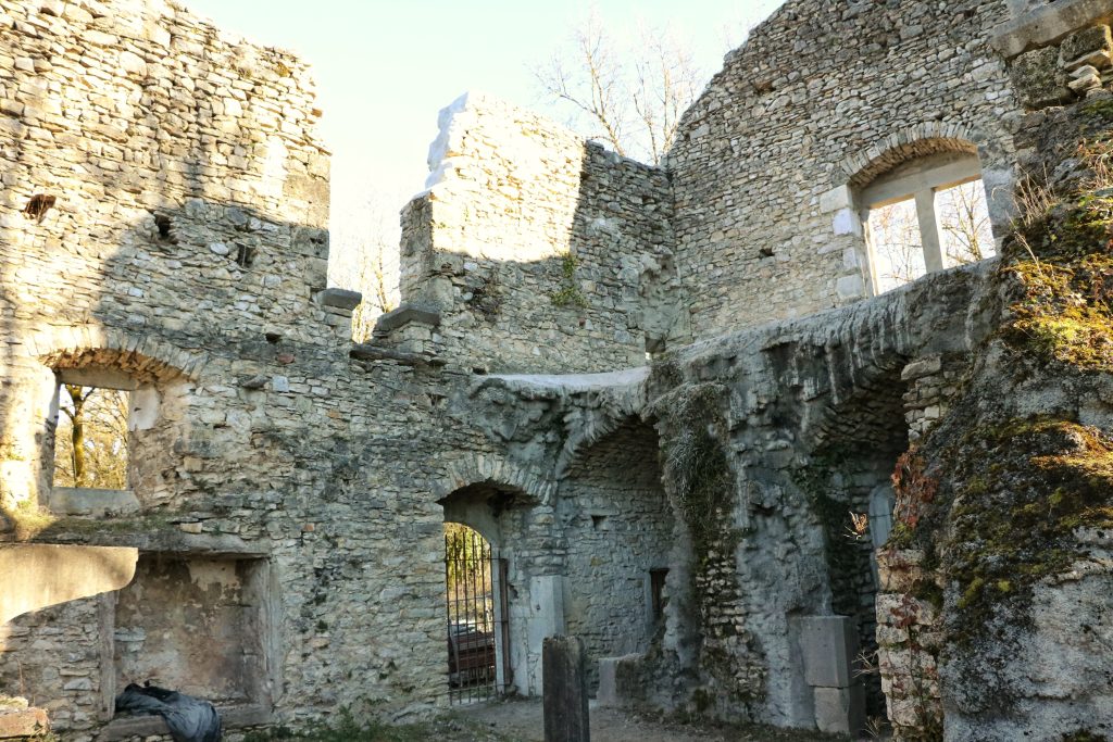 Ruines de la Maison forte de Quirieu