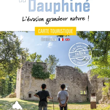 Carte touristique des Balcons du Dauphiné