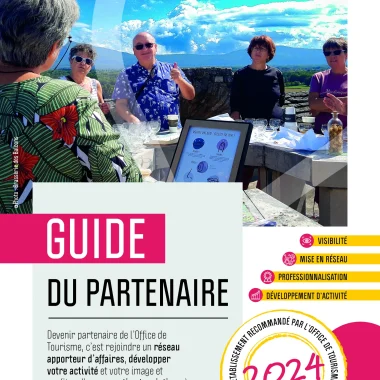 Guide du partenaire 2024 de l'Office de Tourisme des Balcons du Dauphiné