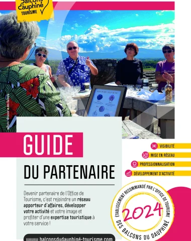 Guide du partenaire 2024 de l'Office de Tourisme des Balcons du Dauphiné