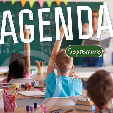 Agenda des animations du mois de septembre