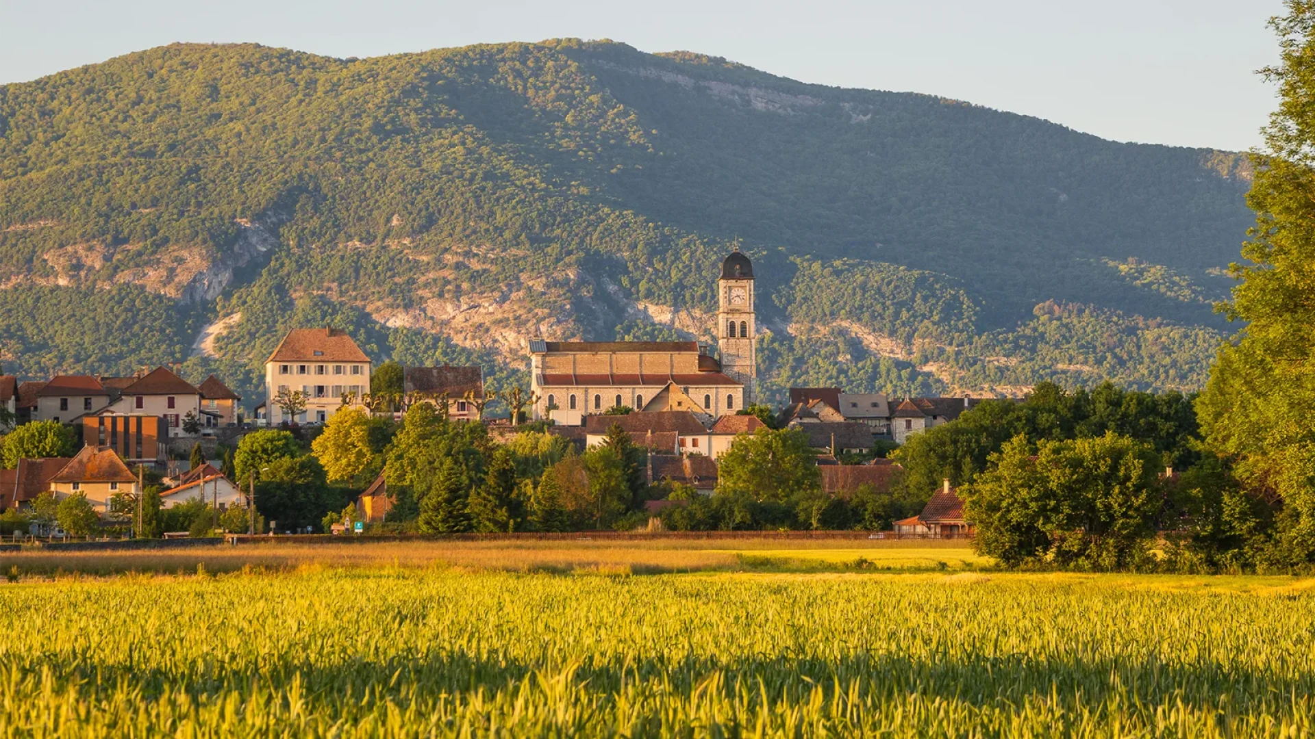 Village de Brangues, aux Balcons du Dauphiné en Isère