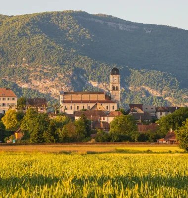 Village de Brangues, aux Balcons du Dauphiné en Isère