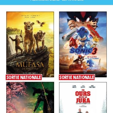 Cinéma “Le Dauphin” à Morestel : le programme